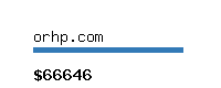 orhp.com Website value calculator