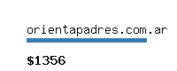 orientapadres.com.ar Website value calculator