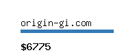 origin-gi.com Website value calculator