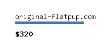 original-flatpup.com Website value calculator
