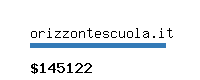 orizzontescuola.it Website value calculator