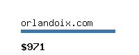 orlandoix.com Website value calculator