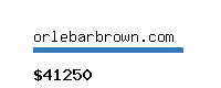orlebarbrown.com Website value calculator