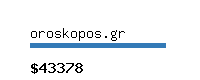 oroskopos.gr Website value calculator