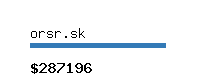 orsr.sk Website value calculator