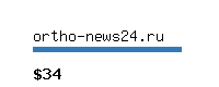 ortho-news24.ru Website value calculator