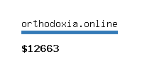 orthodoxia.online Website value calculator