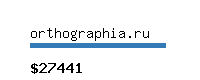 orthographia.ru Website value calculator