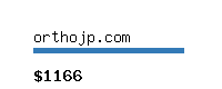 orthojp.com Website value calculator