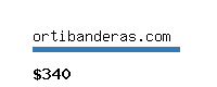 ortibanderas.com Website value calculator