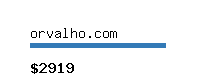 orvalho.com Website value calculator