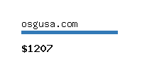 osgusa.com Website value calculator