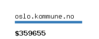 oslo.kommune.no Website value calculator