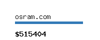 osram.com Website value calculator