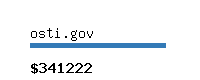 osti.gov Website value calculator