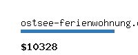 ostsee-ferienwohnung.com Website value calculator