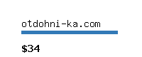 otdohni-ka.com Website value calculator