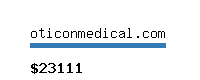 oticonmedical.com Website value calculator