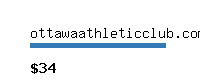 ottawaathleticclub.com Website value calculator