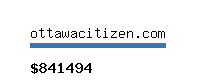 ottawacitizen.com Website value calculator