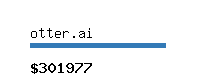 otter.ai Website value calculator