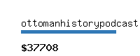 ottomanhistorypodcast.com Website value calculator