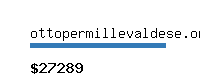 ottopermillevaldese.org Website value calculator