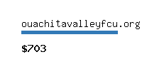 ouachitavalleyfcu.org Website value calculator