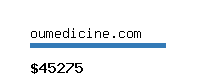 oumedicine.com Website value calculator