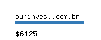 ourinvest.com.br Website value calculator