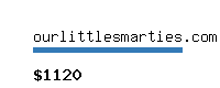 ourlittlesmarties.com Website value calculator