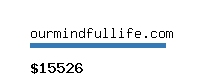 ourmindfullife.com Website value calculator