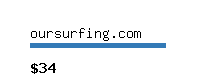 oursurfing.com Website value calculator