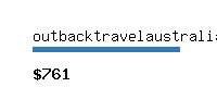 outbacktravelaustralia.com.au Website value calculator