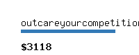 outcareyourcompetition.com Website value calculator