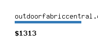 outdoorfabriccentral.com Website value calculator