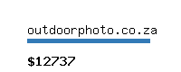 outdoorphoto.co.za Website value calculator