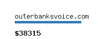 outerbanksvoice.com Website value calculator