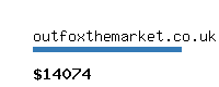 outfoxthemarket.co.uk Website value calculator