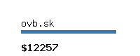 ovb.sk Website value calculator