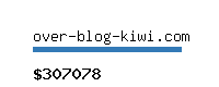 over-blog-kiwi.com Website value calculator