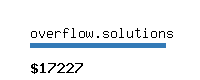 overflow.solutions Website value calculator