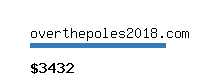 overthepoles2018.com Website value calculator