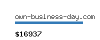 own-business-day.com Website value calculator