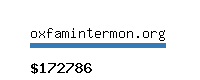 oxfamintermon.org Website value calculator