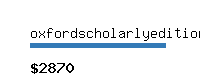 oxfordscholarlyeditions.com Website value calculator