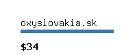 oxyslovakia.sk Website value calculator