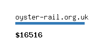 oyster-rail.org.uk Website value calculator