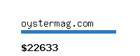 oystermag.com Website value calculator