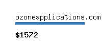 ozoneapplications.com Website value calculator